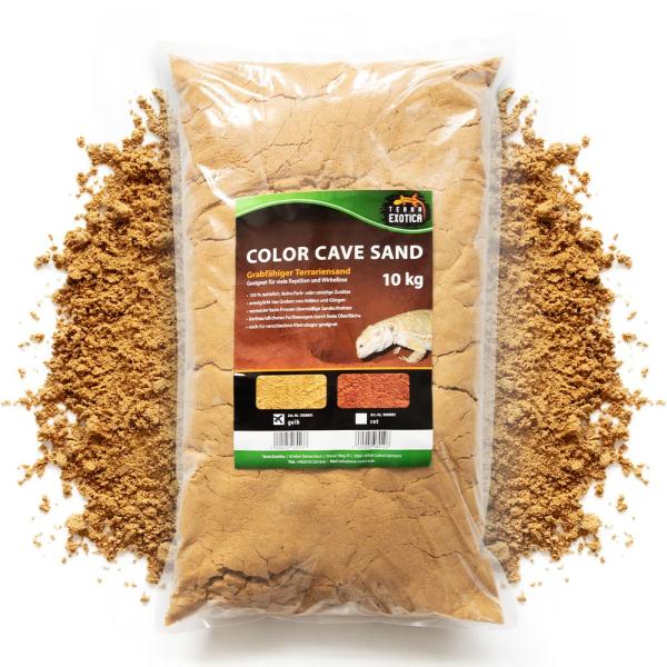 Terra Exotica Color Cave Sand gelb 10kg